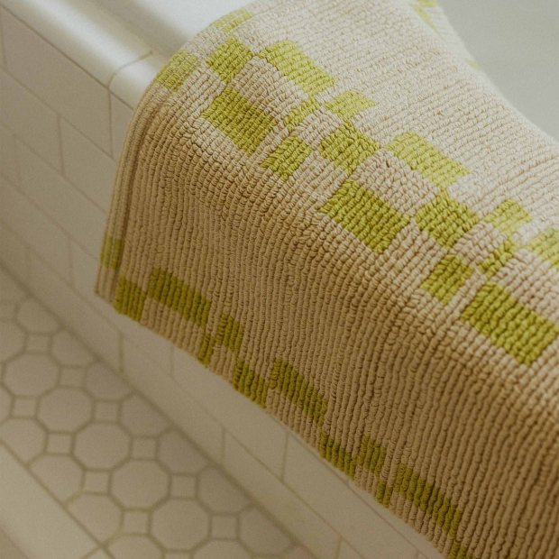 Alina Runner - Lime / Ecru view 3