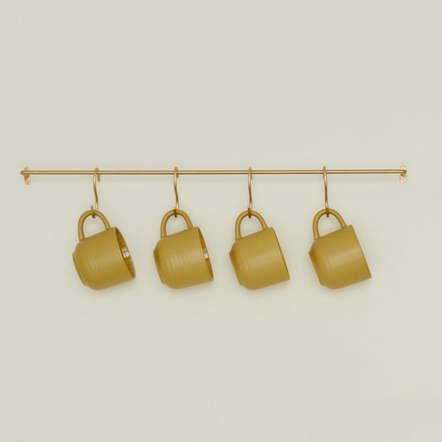 Brass Towel Bar view 5