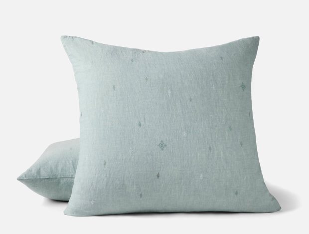 Cambria Embroidered Linen Sham view 3