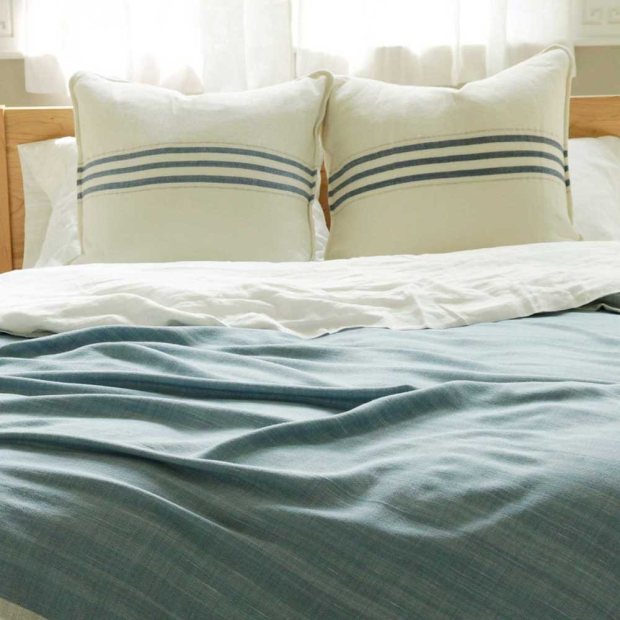 Camels Hump Handwoven Merino Wool Blanket